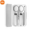 5-в-1 Xiaomi Mijia Набор кусачек для ногтей из нержавеющей стали Триммер Уход за педикюром Кусачки Чистка ушей Пилочка для ногтей Профессиональные инструменты для красоты