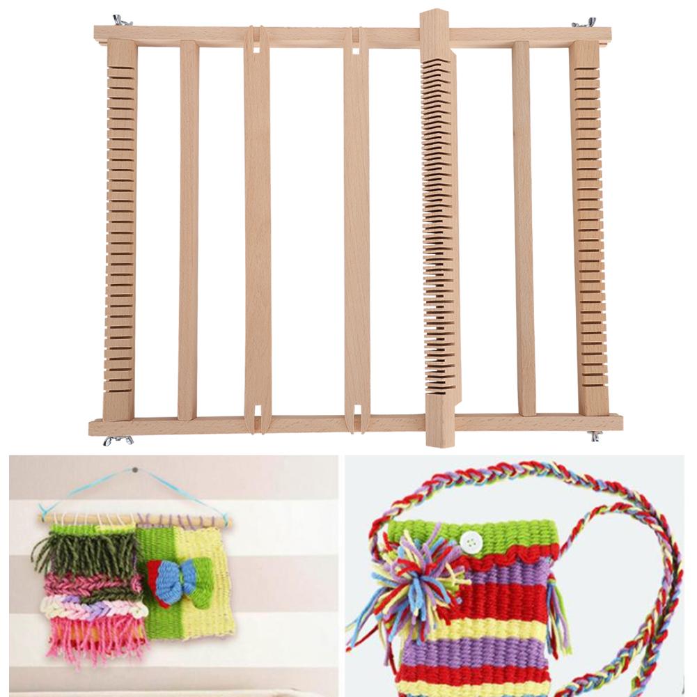 Комплект ткацкой рамки из бука детская игрушка вязальная машина своими руками гобеленовый ткач