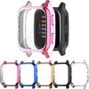 Набор из 5 защитных пленок для экрана, совместимый с чехлом Garmin Venu Sq и Venu Sq 2, Мягкий TPU-чехол с покрытием, Полная защита экрана со всех сторон, Бампер
