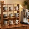 Decorative Multi-layer Cup Holder Space Saving Teacup Storage Rack Water Cup Display Rack  Bathroom