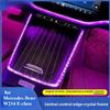 For Mercedes-Benz W214 E-Class Central Control Edge Crystal Light Frame E300 E260 Ambient Light Decorative Frame 2024-2026