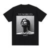 Yungblud Idios Черный Квадратный Фото Графический Принт Футболка Женская Одежда Футболки с Коротким Рукавом Повседневные Оверсайз Футболки Топы Футболки
