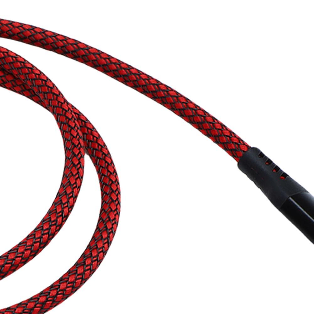 Braided Cable Mic Link Cable HiFi Sound Quality Audio Converter Adapter  for Microphone Recording
