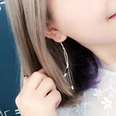 Длинные серьги, серьги-цепочки, простые на каждый день, уникальные, асимметричные