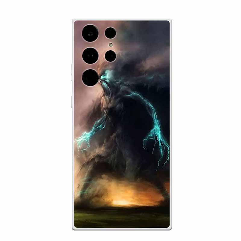 Clear Soft Case for Samsung S23 Ultra Silicone TPU Phone Back Cover for Samsung Galaxy S23 Samsung S23 Transparent Animal Coque