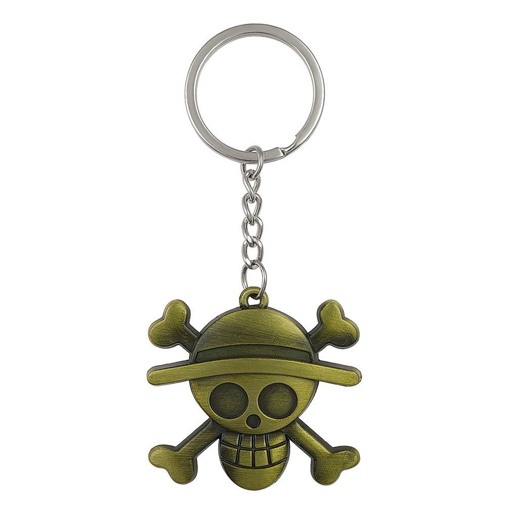 Набор металлических брелоков с пиратскими аниме-персонажами