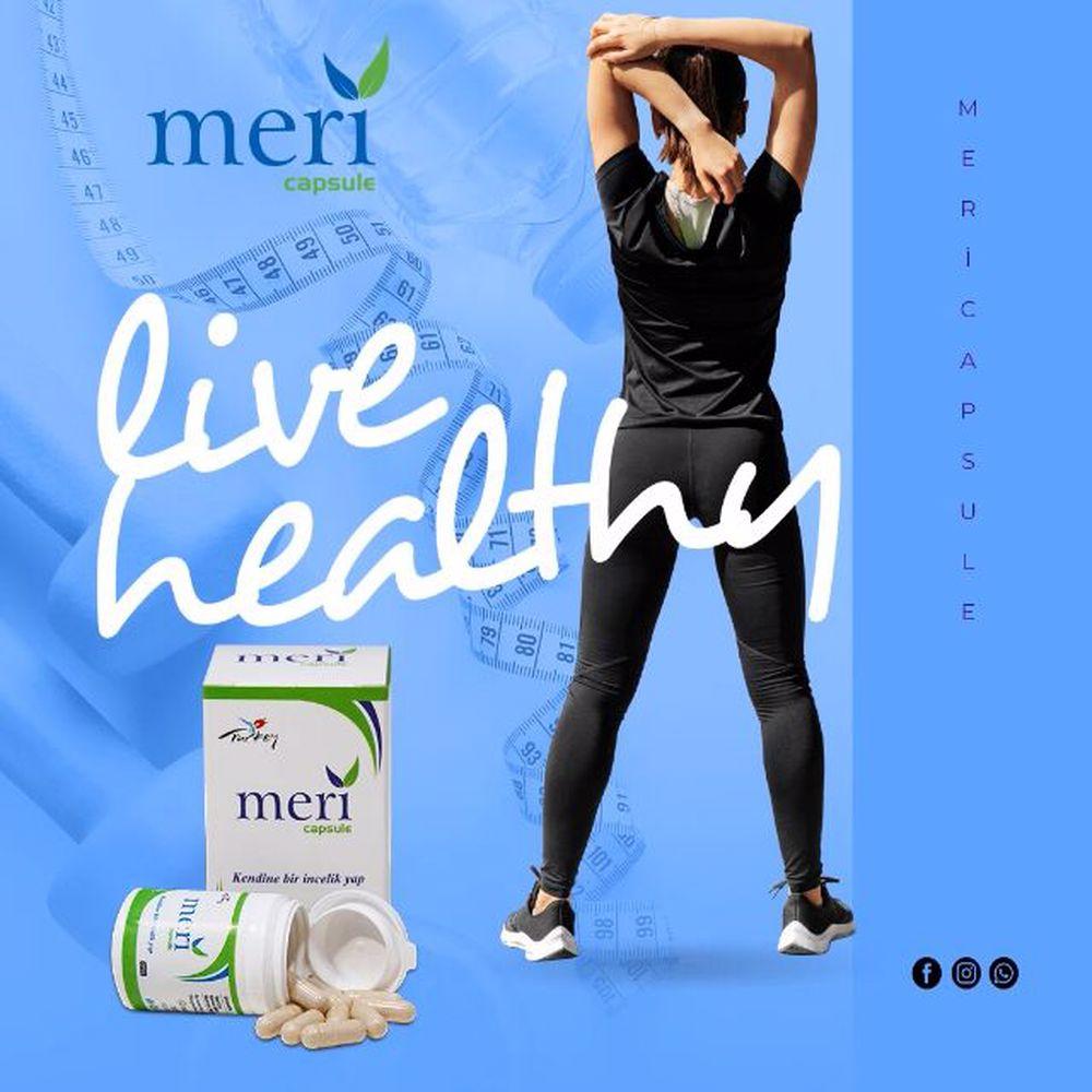 Meri Detox, 1 шт., капсула для детоксикации, 30 шт., детокс-чай, травяная смесь, здоровый образ жизни, эффект жиросжигания