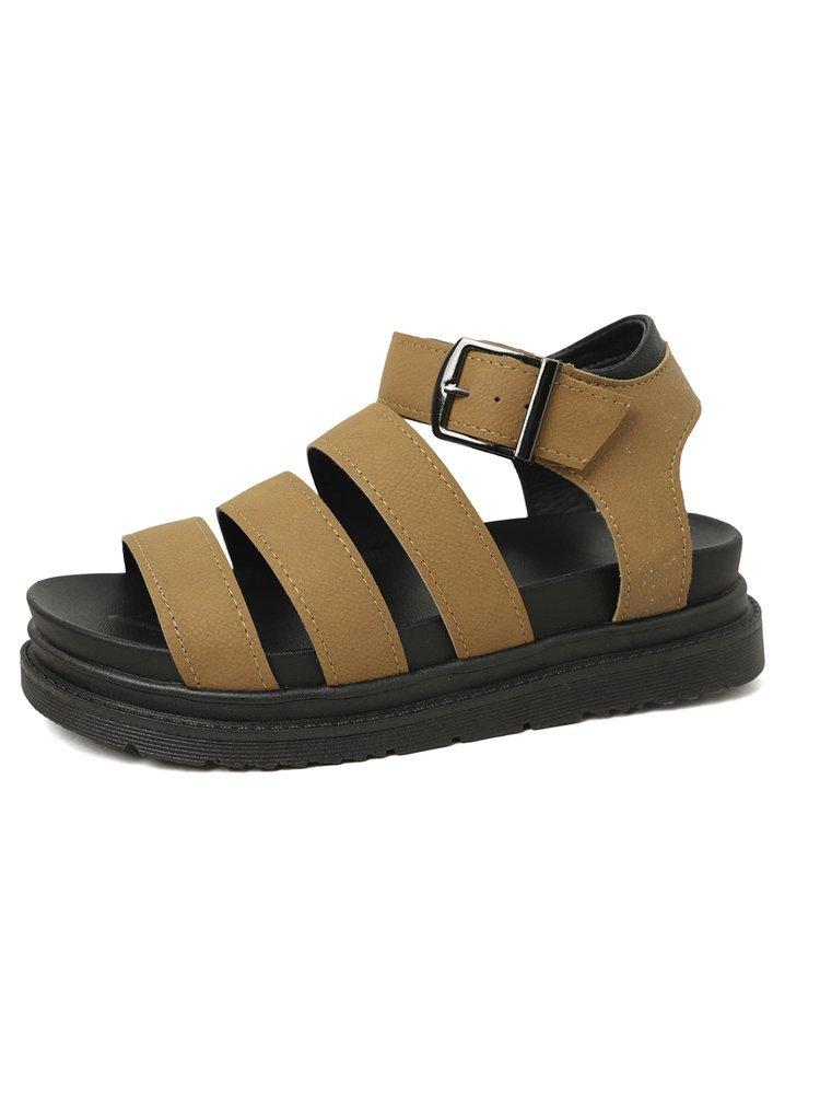 Сандалии большого размера женские летние 2024 новые женские сандалии женские открытые пляжные туфли сандалии на платформе женские