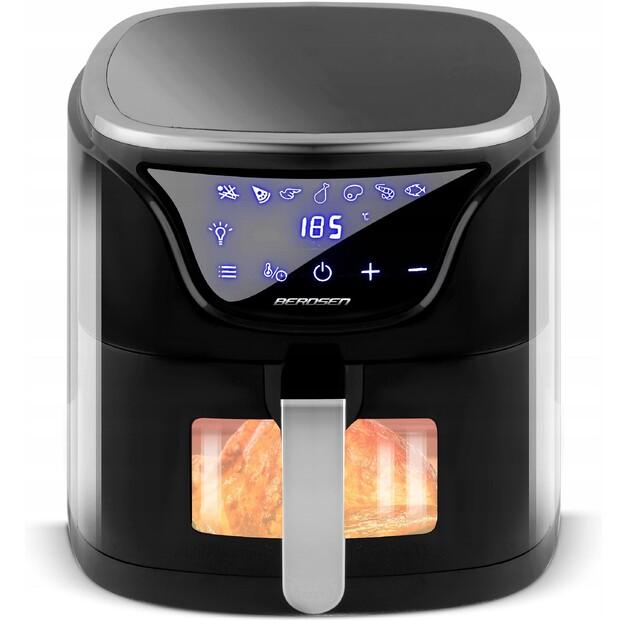 Фритюрница Berdsen BD-652 черный серебристый