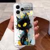 Casing For Tecno Spark 50 KN4 Case Aesthetic Fashion Cute Cat Cartoon Soft Silicone Back Cover Transparent TPU Phone Case Bumper