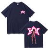 Singer Emilia Mernes MP3 Double Sided Print T Shirts Unisex Women  Cotton Oversized Tshirts Unisex Fashion Tshirt Streetwear