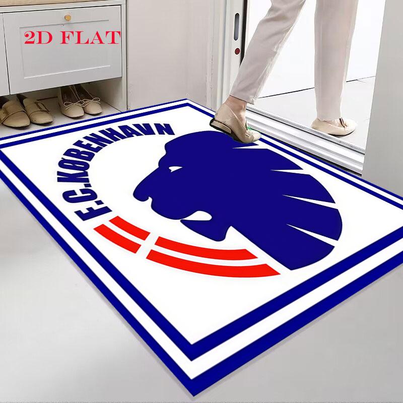 F.C. København Carpet Rug for Living Room Bedroom Home Sofa Decoration,Kids play Nonslip Floor Mat