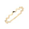 14K Slim Wave Ring