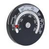 Magnetic Stove Thermometer 0‑500 Celsius  Aluminum Alloy Dial Plate High Accuracy Thermometer Gauge for Fireplace