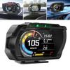 Car Head Up Display Fuel Consumption Digital Speedometer Overspeed Alarm On-BDII Smart Digital Speedometer Oil Temperature Gauge