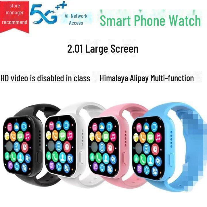 Детские умные часы 5G с GPS, видеозвонками, WiFi, платежами и ОС Android