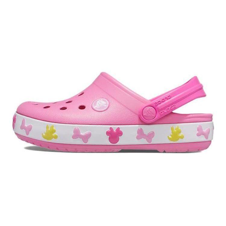 Crocs Comfortable Non-Slip Durable Kids Sandals Kids Sandals Pink 207459-05