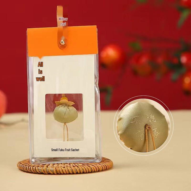 2026 Dragon Boat Festival Mugwort Fan Pendant & Indoor Sachet Bells for Door Handle and Decoration