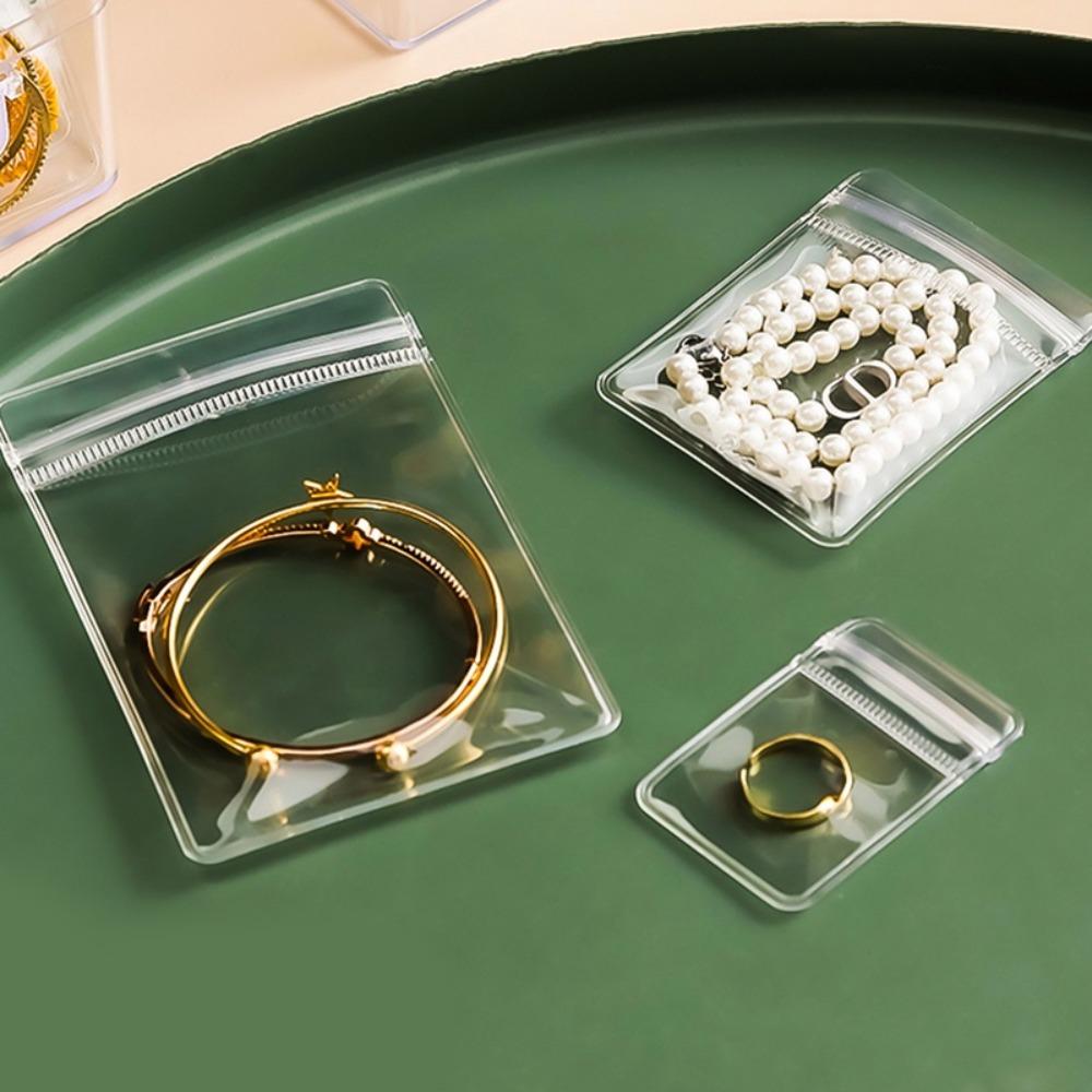 10 шт. Герметичный пакет для браслета, Утолщенные пакеты с зип-локом, Новый ПВХ пакет на молнии