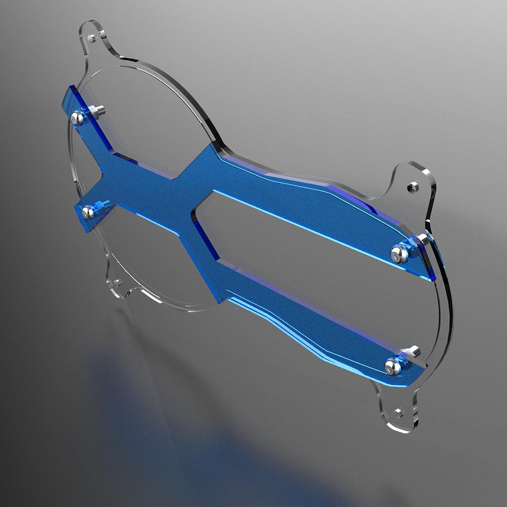 Motorcycle For BMW R1250GS Adventure R 1250 GS Rallye Acrylic Headlight Protector Light Cover Protective Guard -2023