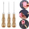 1PCS DIY Candle Making Punch Tool Round Hole Cone Crochet Hand Drill for Silicon Mold Practical Gadget Punching Candle Auxiliary Tool