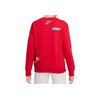 Nike Letter Print Crew Neck Long Sleeve Sweatshirt Kids Sweatshirt University-Red DZ7685-657