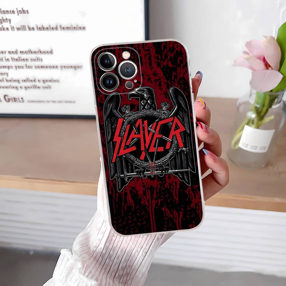 S-Slayers Band Case For Iphone 17 16 15 Pro Max 11 12 13 14 Pro Plus Phone Cover
