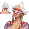Голландская шляпа с очками-жалюзи для женщин, головной убор для тематической вечеринки в голландском стиле, аксессуары для костюма