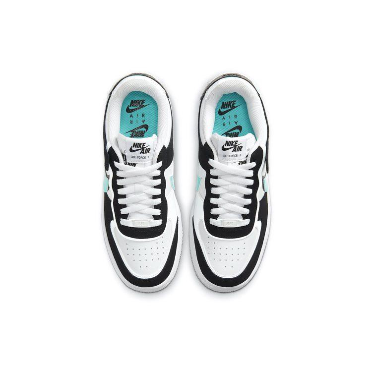 Nike Air Force 1 Low Shadow Белый Черный Аврора Женские CZ7929-100