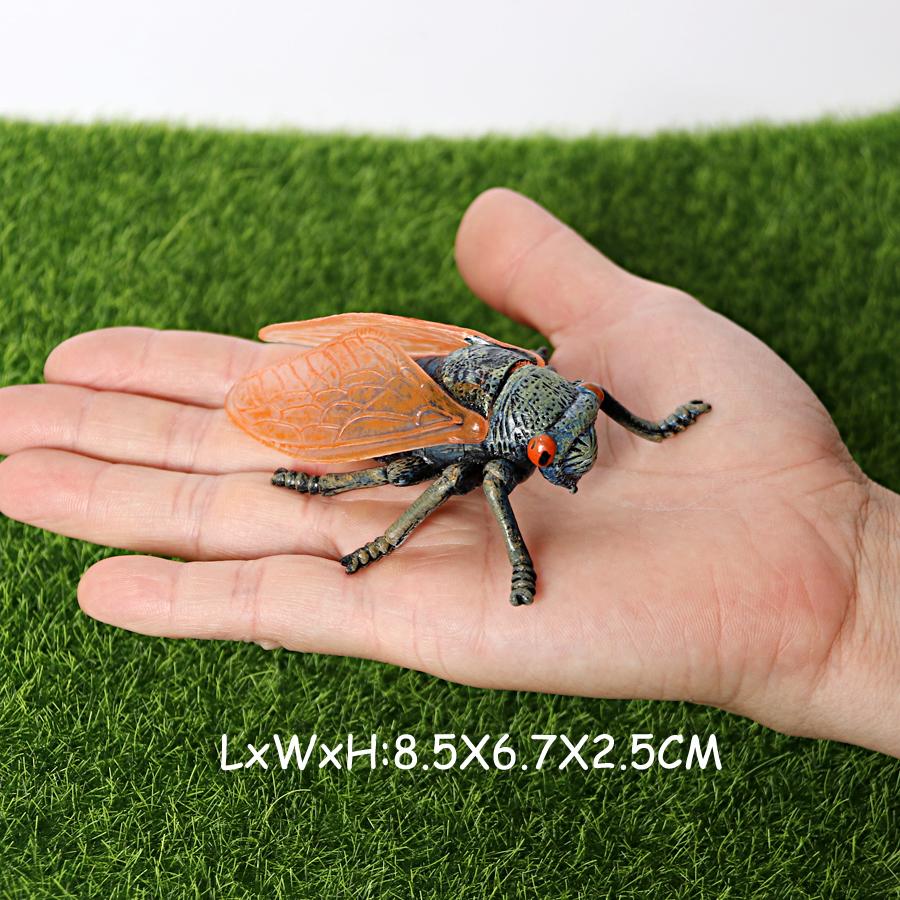 Insect Toy Miniature Insects Figures Animal Figurines Beetle Bee Spider Models Action Figure Plastic Animals Toys for Children