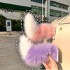 Unique Car Accessory Electric Plush Tail Remote & Voice Control Three-Mode Wagging Artificial Fur Detachable Buckle Costume Cosplay Anime