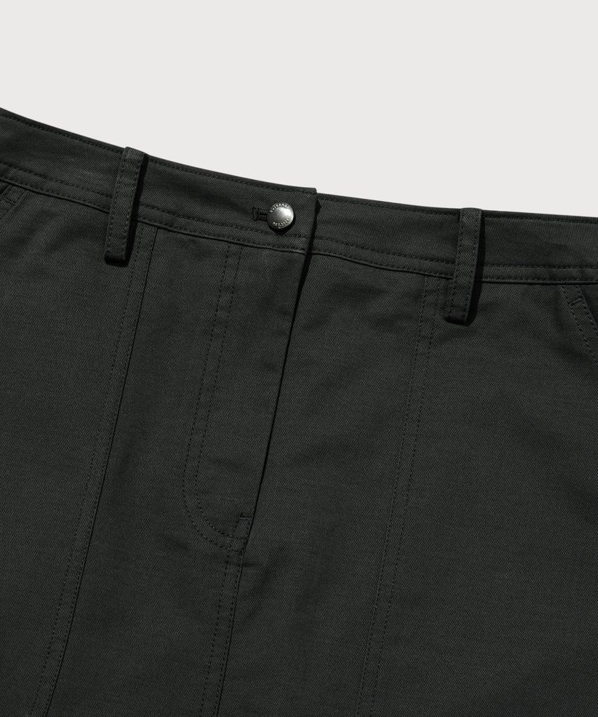 Covernat Woman Fatigue Skirt Charcoal