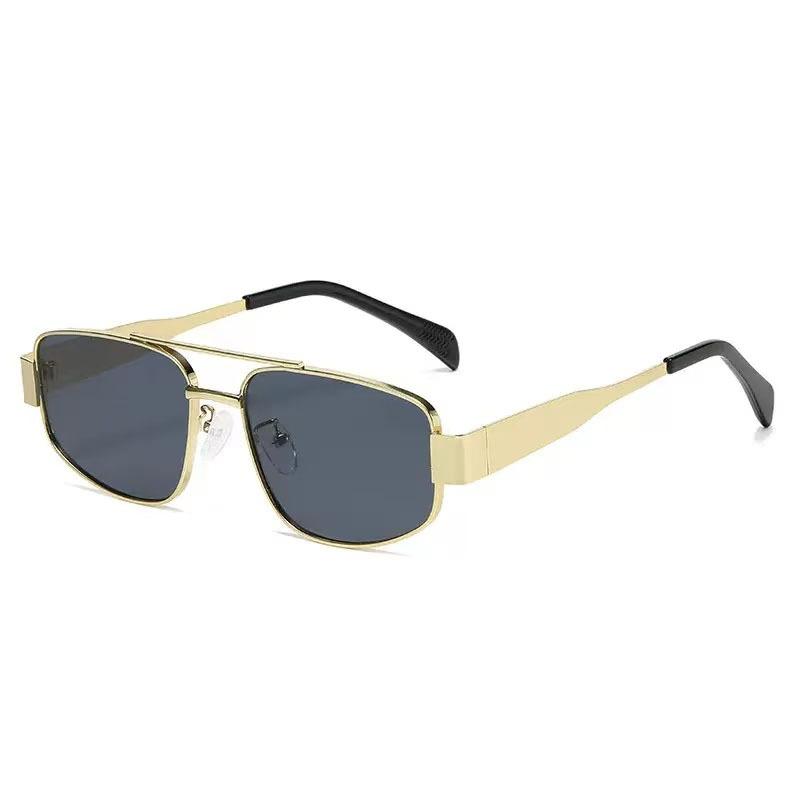 Мужские Женские Металлические Большой Рамки Очки для Близоруких Солнцезащитные Очки Ретро Квадратная Рамка Дизайн Очки На Открытом Воздухе Вождение Очки для Близоруких