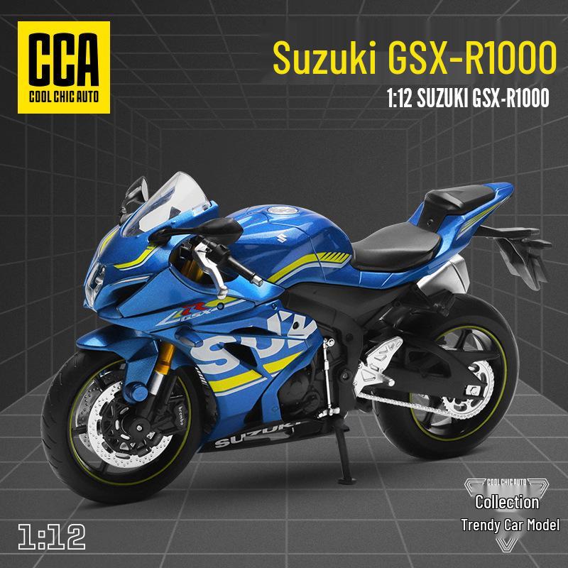Honda Suzuki GSX-R1000 Сплавная Игрушечная Модель Мотоцикла для Мальчиков