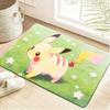 Cute Bulbasaur Cartoon Print Non-slip Doormat, Soft Absorbent Floor Rug for Home Decor