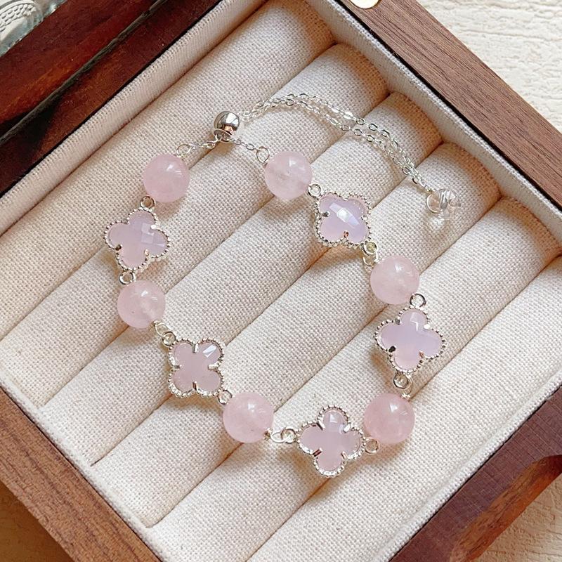 Мужской браслет JYL TS Матовый стиль с камнями Излучает мужской шарм и стабильность