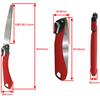 Takagi Shark Saw, Folding Pruning Saw with Replaceable Blades, 210mm (5 Saws)
