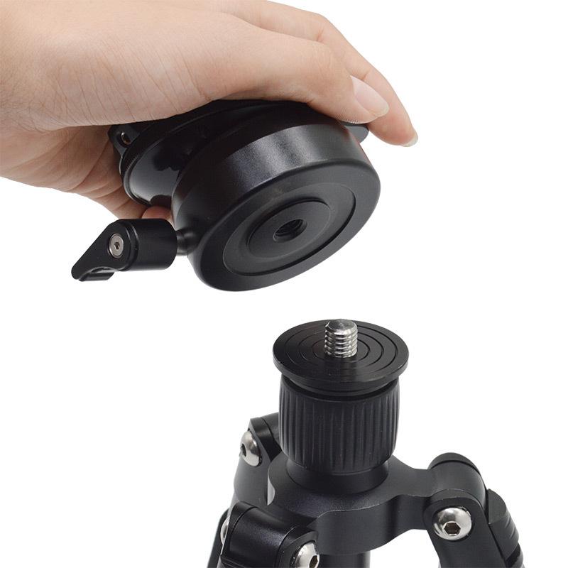 DY60 Universal Rotating Ball Head Tripod with Hemisphere Adjustment for DSLR Cameras and Digital Accessories