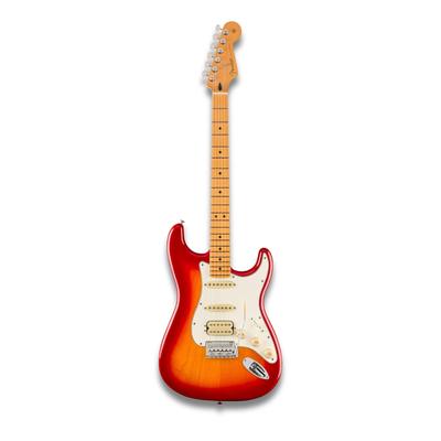 II Stratocaster HSS Кленовая накладка на гриф, состаренная вишня, берст, ясень, Fender Fender/Player