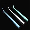 25pcs/Bag Dental Saliva Ejector Tips Autoclavable Suction Tube Plastic Curved Tips Disposable