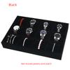 12 Grids Watch Bracelet Storage Tray Jewelry Pillow Tray Headdress Jewelry Display Organizer Tray