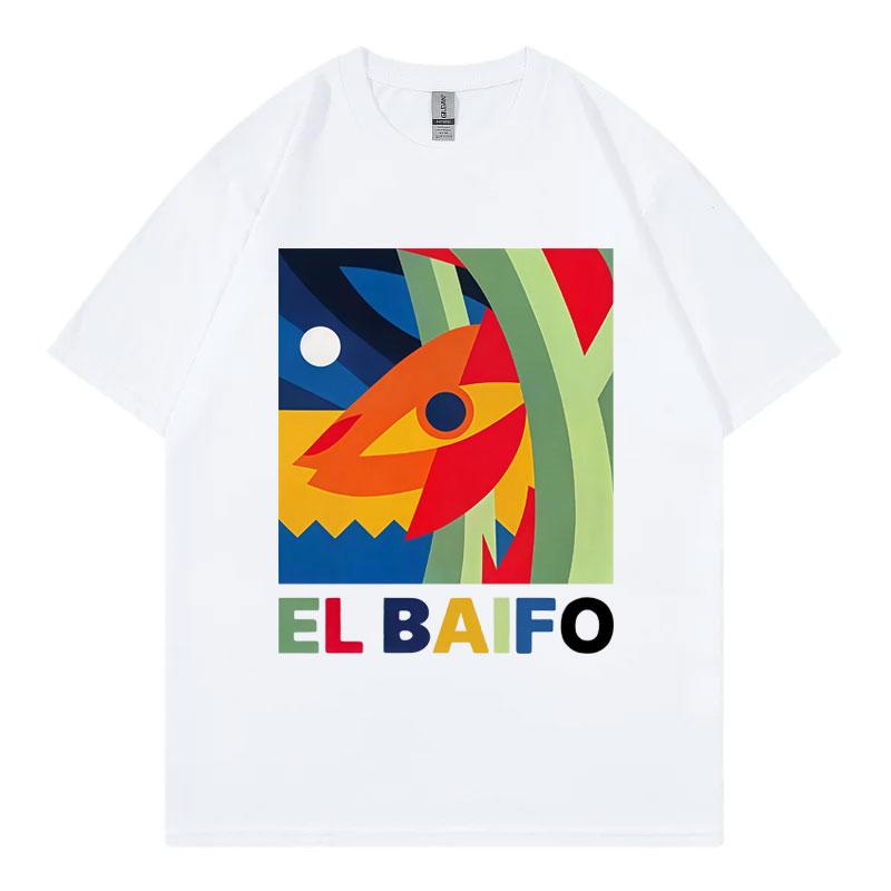 Rapper Quevedo El Baifo Graphic T Shirts Streetwear Fashion Y2k Oversized Tshirts Unisex Unisex Clothing Casual 100cotton Tshirt