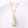 Girls Fashion Sea Cowrie Beach Jewelry Pendant Shell Necklace Conch Shell