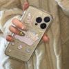 Прозрачный мультяшный мягкий чехол «Спящий медведь» для iPhone 17 Pro/Pro Max