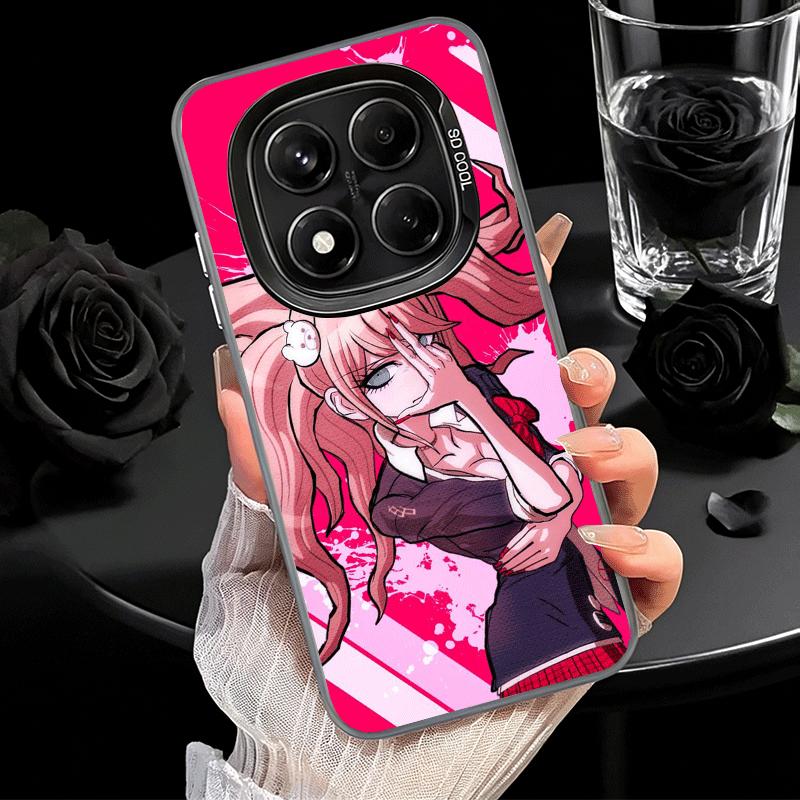 Мягкий чехол для телефона аниме D-Danganronpa для Xiaomi Redmi Note 13 14 15 Pro Plus 12S 12 11S 11 11T 10S 10 Ударопрочный чехол Задняя панель