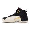 Air Jordan 12 Retro Chinese New Year 2019 Men Sneakers Black Sail-Metallic-Gold-True-Red CI2977-006