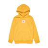 Fashionable Versatile Hooded Sweatshirt Kids Tops Yellow DQ7939-713