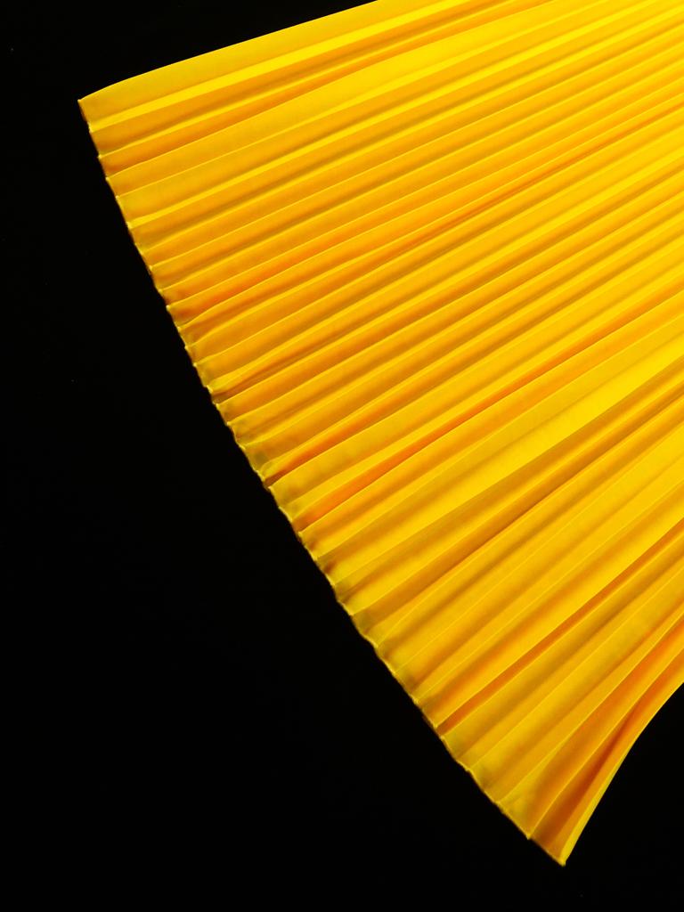 AOMEI Желтые платья трапециевидной формы для женщин с круглым вырезом и короткими рукавами с оборками и высокой талией Плиссированные офисные повседневные повседневные вечерние платья миди Наряды