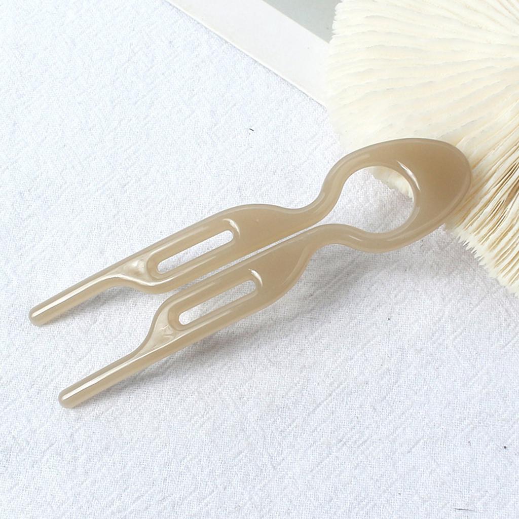 Американская U-образная волнистая заколка для женщин с прической на затылке, универсальная заколка для волос с повязкой на голову