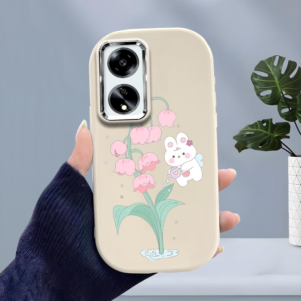 Solid Color Silver Edge Lens Soft Liquid Silicone Shockproof Phone Case for iPhone Samsung Huawei Honor Xiaomi Redmi OPPO Realme Vivo Infinix Tecno